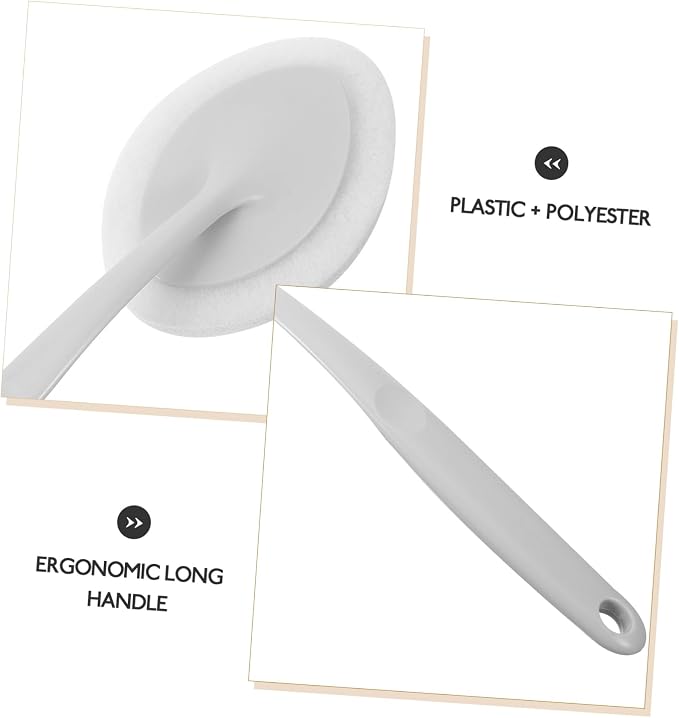 Sponge Brush Cleaning Tool for Bathroom Kitchen Durable Descaling Scrubber - Image 6