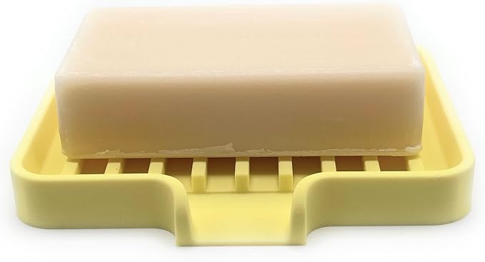 Happitasa Silicone Soap Dish Tray and Sponge Holder - Image 2