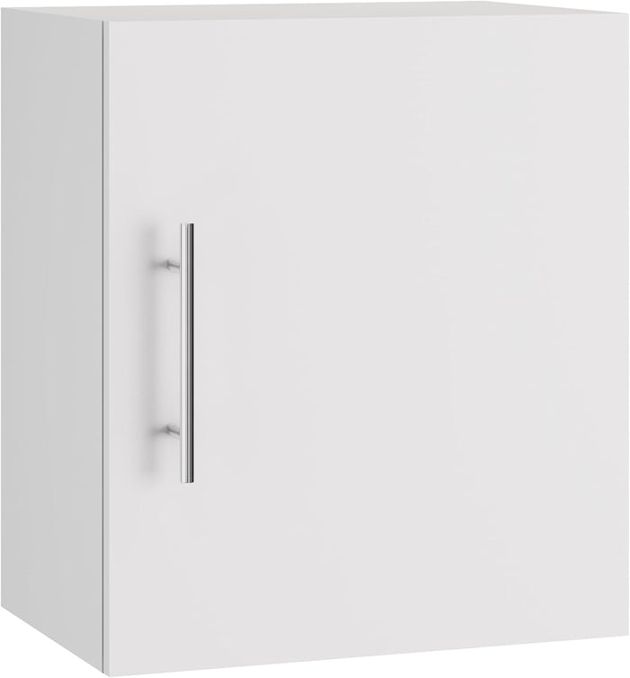 Small Wall Cabinet set of 3, 18" W x 12" D x 20" H Wooden Wall Mounted Storage Cabinet, 1 Door Cabinet with Soft Close, Metal Handle, Adjustable Shelf for Kitchen, Garage, Laundry, Bathroom,White