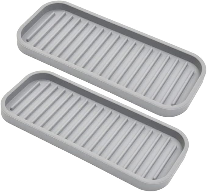 Silicone Sponge Holder 2 Pack, Dish Soap Holder by Gosmol