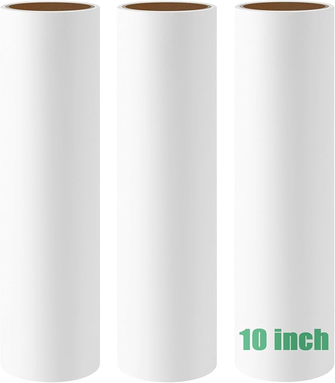 Large Lint Roller Refills 10 inch Wide Ultra Sticky Mega Roller Refills by MINGRACE