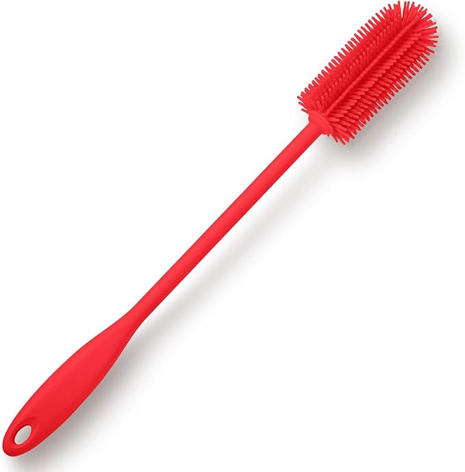 Silicone Bottle Brush, Water Bottle Cleaner Brush - Image 2