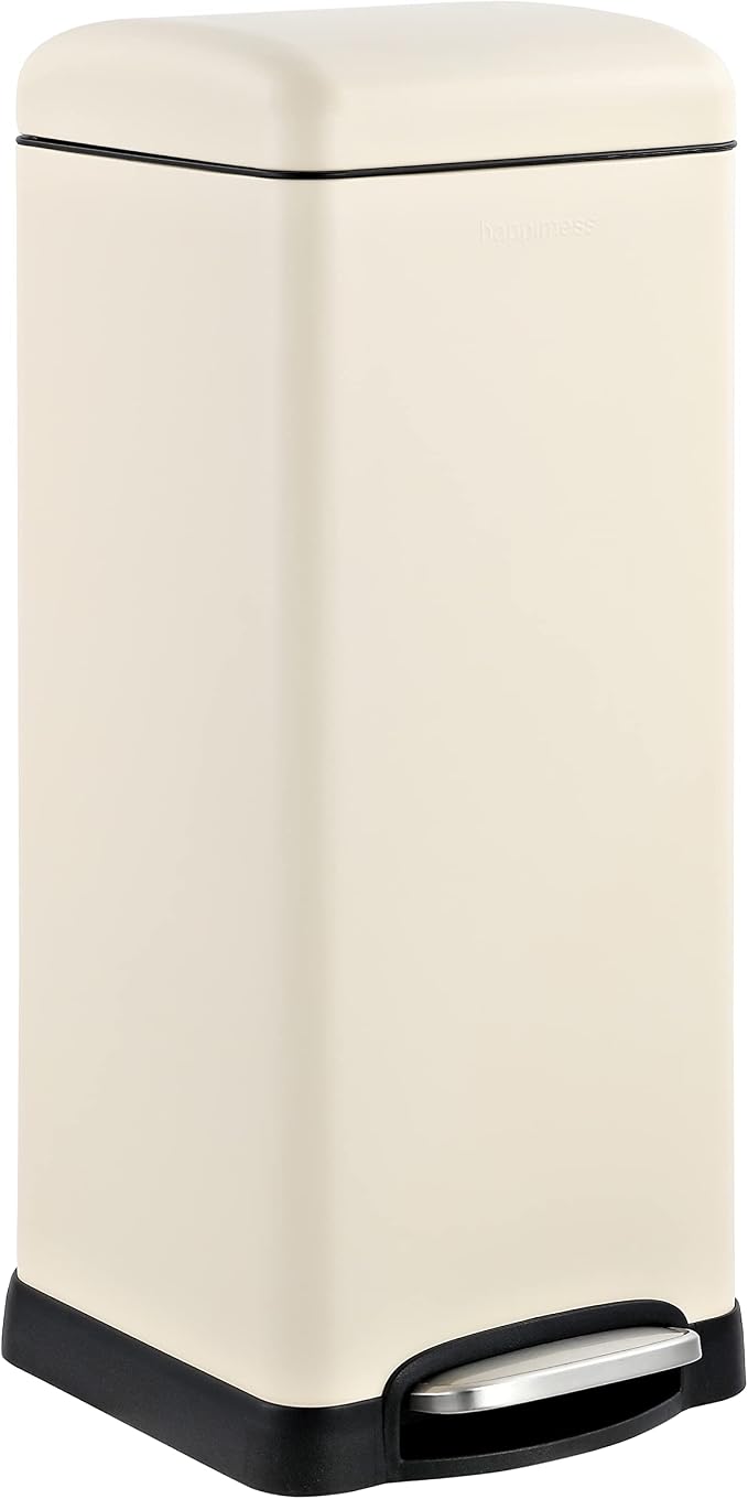 happimess HPM1007F Betty Retro 8-Gallon Step-Open Trash Can by Happimess