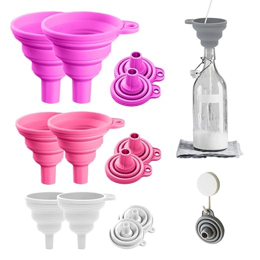 6 PC Kitchen Funnel Set, 2025 New Funnels by BOLDEPhouse