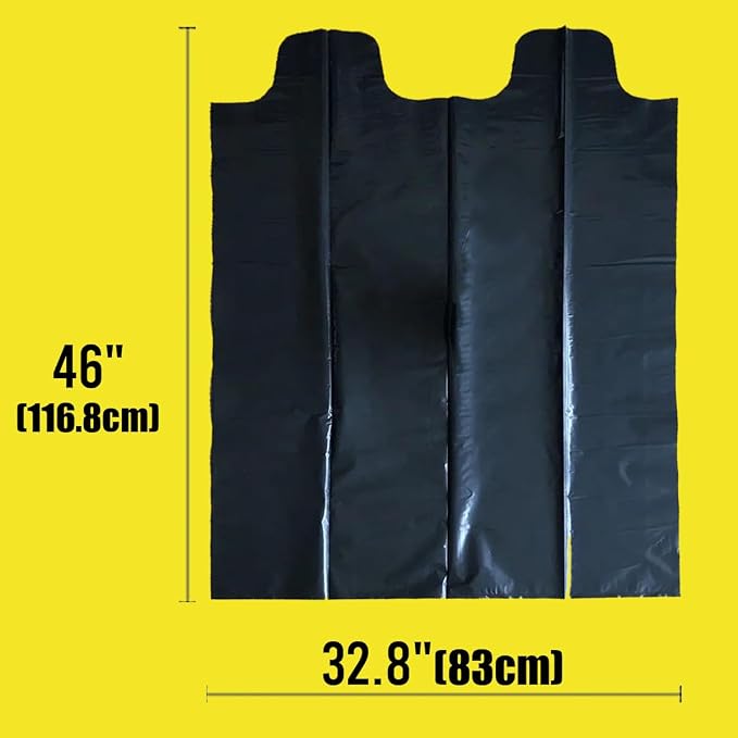 Contractor Heavy Duty Trash Bags 42 Gallon | 10 Count | 3 MIL | 32.8" X 46" | - Image 3