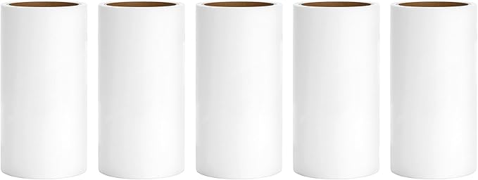 4 inch Lint Roller Refills for Evercare PetLovers Muji IKEA Bastis 4 inch by MINGRACE