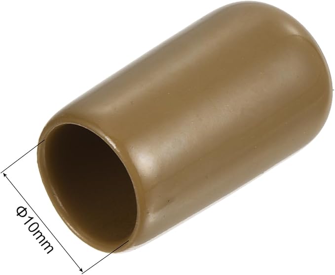 uxcell 20pcs Rubber End Caps 10mm ID Vinyl PVC Round Tube Bolt Cap Cover Screw - Image 3