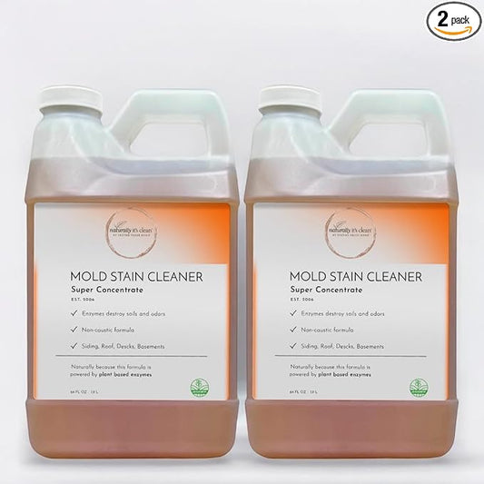 naturally it's clean Mold Stain Cleaner Concentrate | Super Concentrated by naturallyitsclean