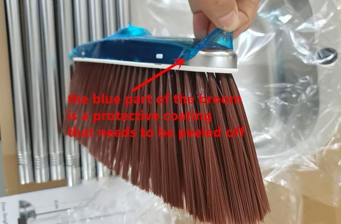 Broom and Dustpan Set for Home, Heavy Duty Dustpans - Image 7