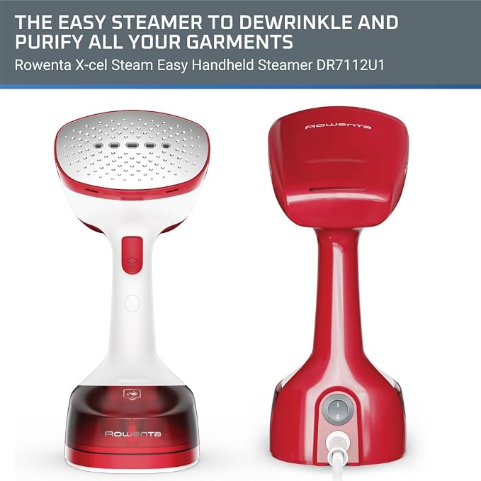 Rowenta, Steamer for Clothes, X-Cel Easy Steam Handheld Steamer, 15 Second - Image 2