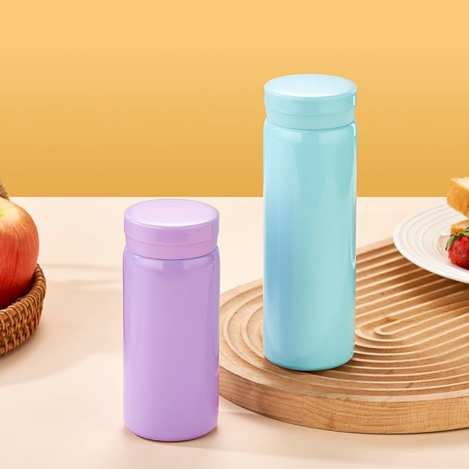 10oz Mini Water Bottle Stainless Steel Thermos Small Flask - Image 5