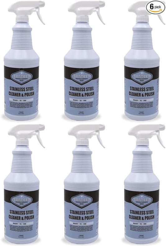Santeen Stainless Steel Cleaner & Polish, 32oz Bottle by SANTEEN+SERIOUSLY+POWERFUL