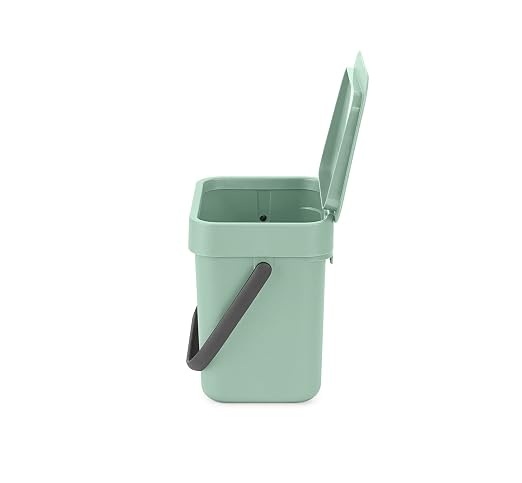Brabantia Sort & Go Food Trash Can Small Countertop Kitchen Compost Caddy - Image 4