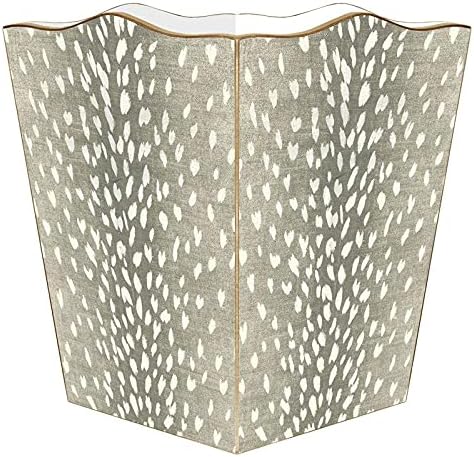 Marye-Kelley Antelope Home Decor • Wastepaper Basket • Wood • Handmade