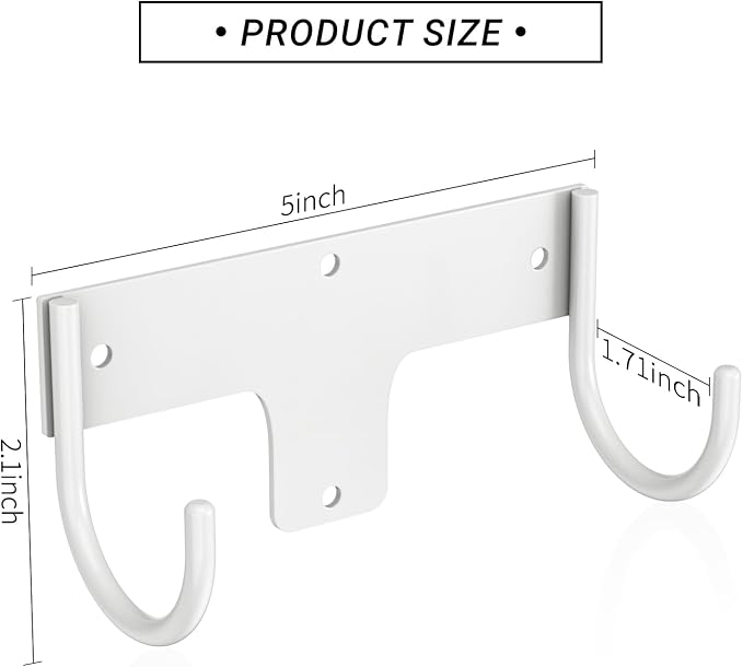 ORLESS Ironing Board Holder Wall Mount, Ironing Board Hanger, Iron Board Holder - Image 4