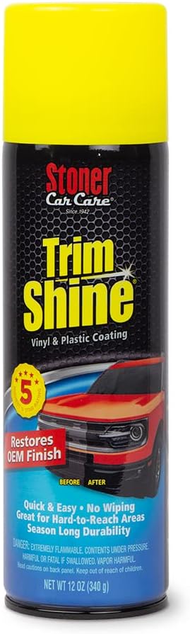 Stoner Car Care 91034 Trim Shine – Vinyl and Plastic Protectant by StonerCarCare