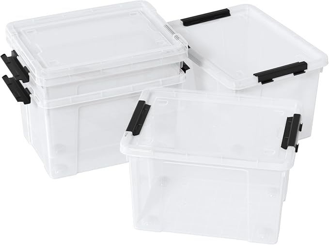 35 Quart Latching Storage Box - Image 7