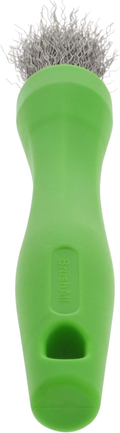 BrushAll® Wire Hand Brush with Ergonomic Handle and Tightly Packed Bristles - Image 4