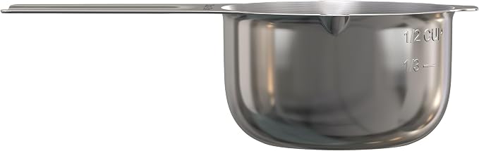 Color Up ½ Cup Measuring Cup – Premium Chrome Stainless Steel, Accurate - Image 7