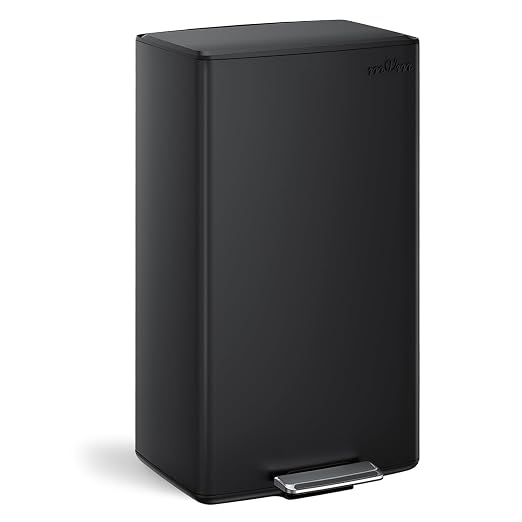 mVm 10.6 Gallon Heavy Duty Step Trash Can by mVm