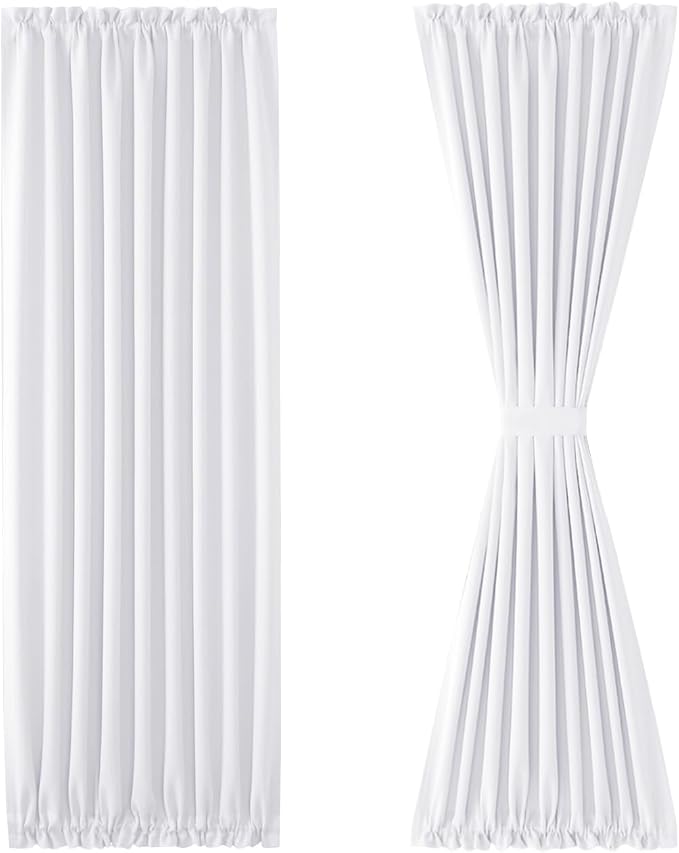 DWCN French Door Curtains – Rod Pocket Thermal Curtain - Image 7