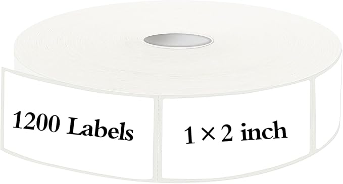 1200 Blank Removable Freezer Labels Water Oil Resistant - Image 2