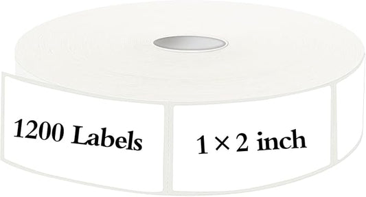 1200 Blank Removable Freezer Labels Water Oil Resistant - Image 2