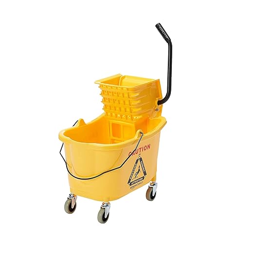Amazon Basics Side Press Wringer Combo Commercial Floor Cleaning Rectangular by AmazonBasics