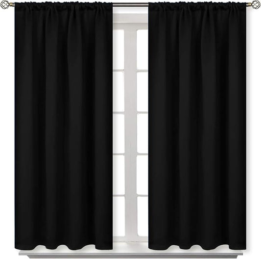 BGment Black Out Curtains 54 Inches Length by BGment