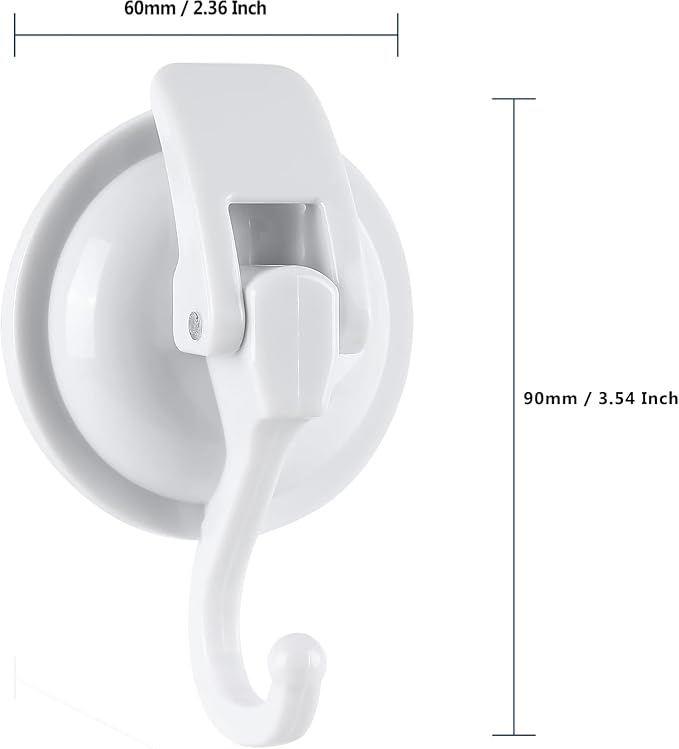 Heavy Duty Shower Suction Cup Hooks - Image 2