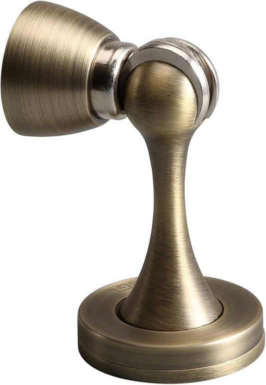 YAGU Door Stopper 4 Pack Magnetic Door Stops, Zinc Alloy Brushed Bronze Door by YAGU