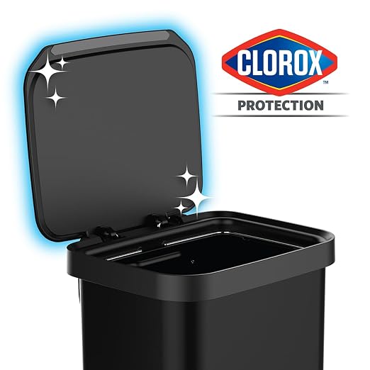 Glad Stainless Steel Step Trash Can, Series 2 - Image 2