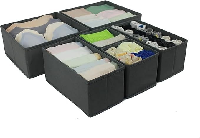 Amazon Basics Cloth Drawer Storage Organizer Boxes - Image 3