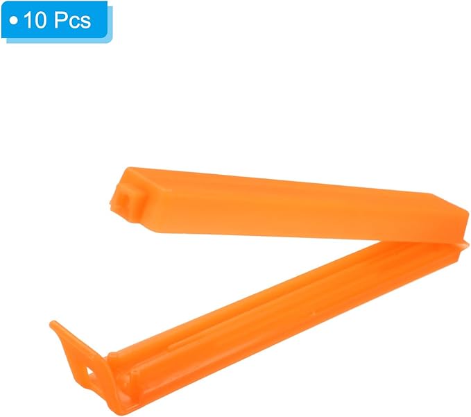 PATIKIL Sealing Clips 4.3 Inch, 10 Pack Reusable Plastic Bag Clip Clamp Sealer - Image 3