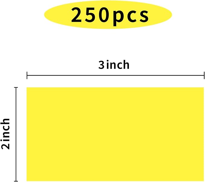 STARLIBOO Colored Labels Stickers 3 x 2 Inch, Rectangle Moving Labels Stickers - Image 2