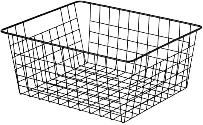 Kitchen Wire Baskets Farmhouse Decor Metal Food Storage Organizer, Household - Image 2