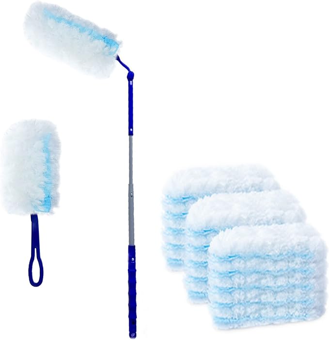 360 Degree Dusters Multi Surface Duster Refills Kit Extender Handle by UKEENORHomeCleansingSolution