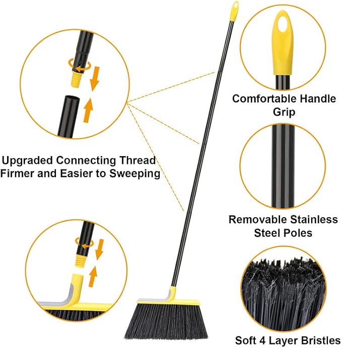 KeFanta Outdoor Broom for Floor Cleaning - Image 5