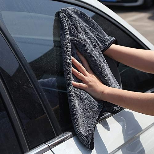SOFTBATFY Microfiber Car Drying Towel, Shiny Bath Drying Towel Shower Cubicles - Image 5