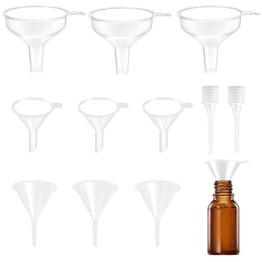 9 Pack Small Funnel Kit 3 Sizes w/Droppers by Unknown