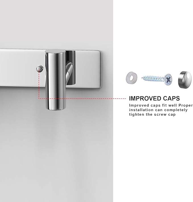 VAEHOLD Hat and Coat Wall Mount Rack - Image 7