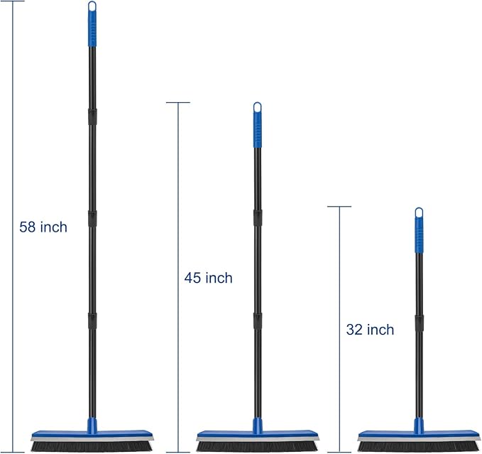 16 Inch Push Broom Outdoor 2 in 1 - Image 6