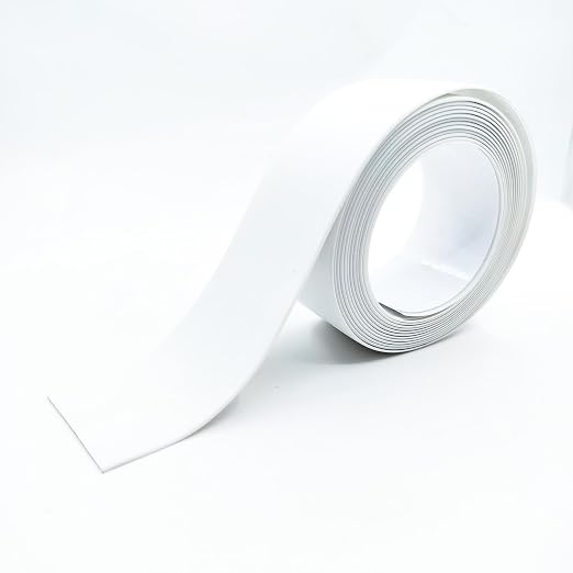 1.5" White Caulk Tape with Self Adhesive, Caulk Strip Waterproof - Image 3