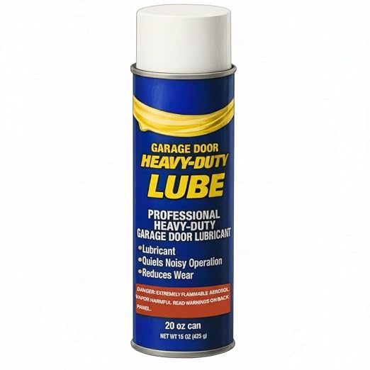 Premium Heavy-Duty Garage Door Lubricant 20oz – Long-Lasting, Hinges & Locks by Unknown