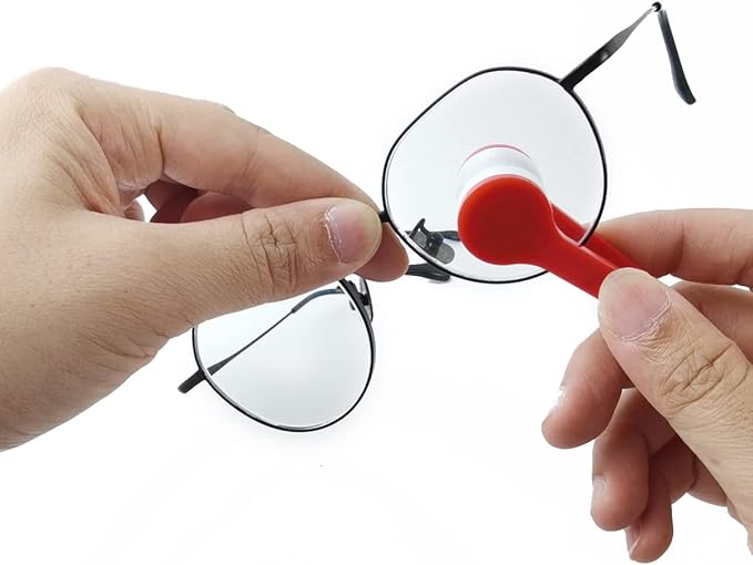 GXXMEI 40PCS Mini Sun Glasses Eyeglass Microfiber Spectacles Cleaner Brush - Image 4