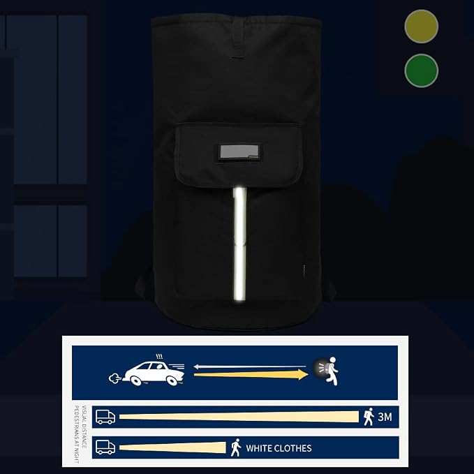 laundry bag backpack, extra-large heavy duty laundry bags, laundry backpack - Image 6
