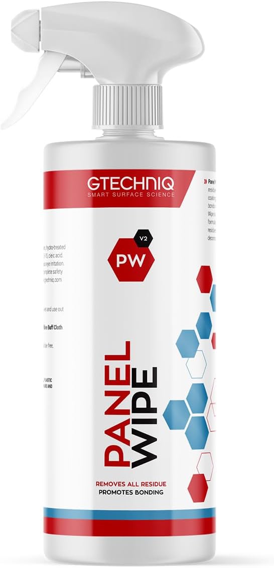Gtechniq Panel Wipe for Car Cleaning, Pre-Sealant Car Cleaner for Polish Residue by GTECHNIQ