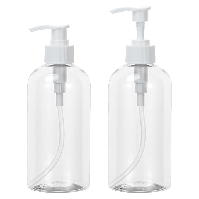 Yebeauty Pump Bottle Dispenser, 2 Pack 13.5oz/400ml Dish Lotion Soap Dispenser by For+A+Better+Life