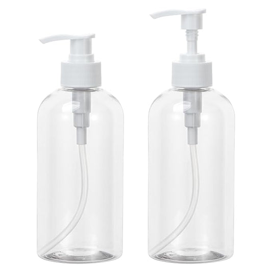 Yebeauty Pump Bottle Dispenser, 2 Pack 13.5oz/400ml Dish Lotion Soap Dispenser by For+A+Better+Life
