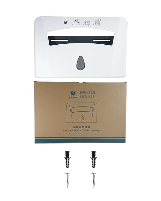 Toilet Seat Cover Dispenser, Wall Mounted Toilet Seat Cover Disposable Paper - Image 11